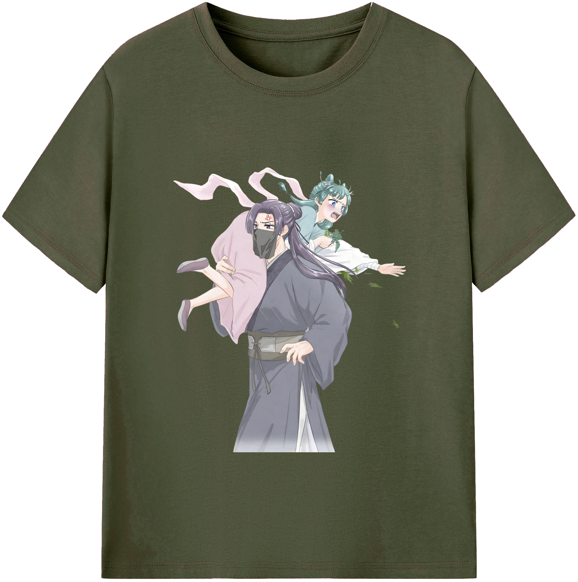 （画像用） 薬屋のひとりごと The Apothecary Diaries 綿100％ メンズ半袖Tシャツ｜肌触りやわらか＆通気性